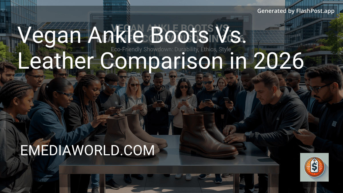 Vegan Ankle Boots Vs. Leather Comparison in 2026 preview