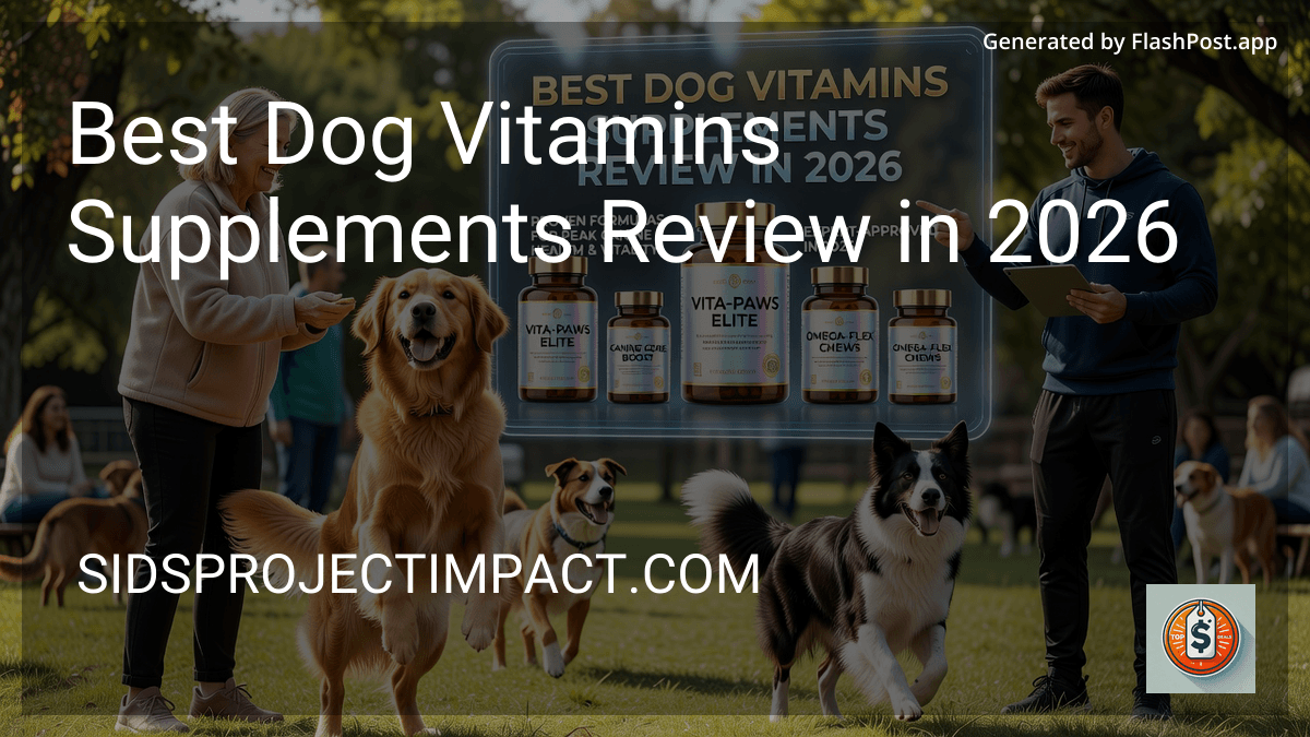 Best Dog Vitamins Supplements Review in 2026