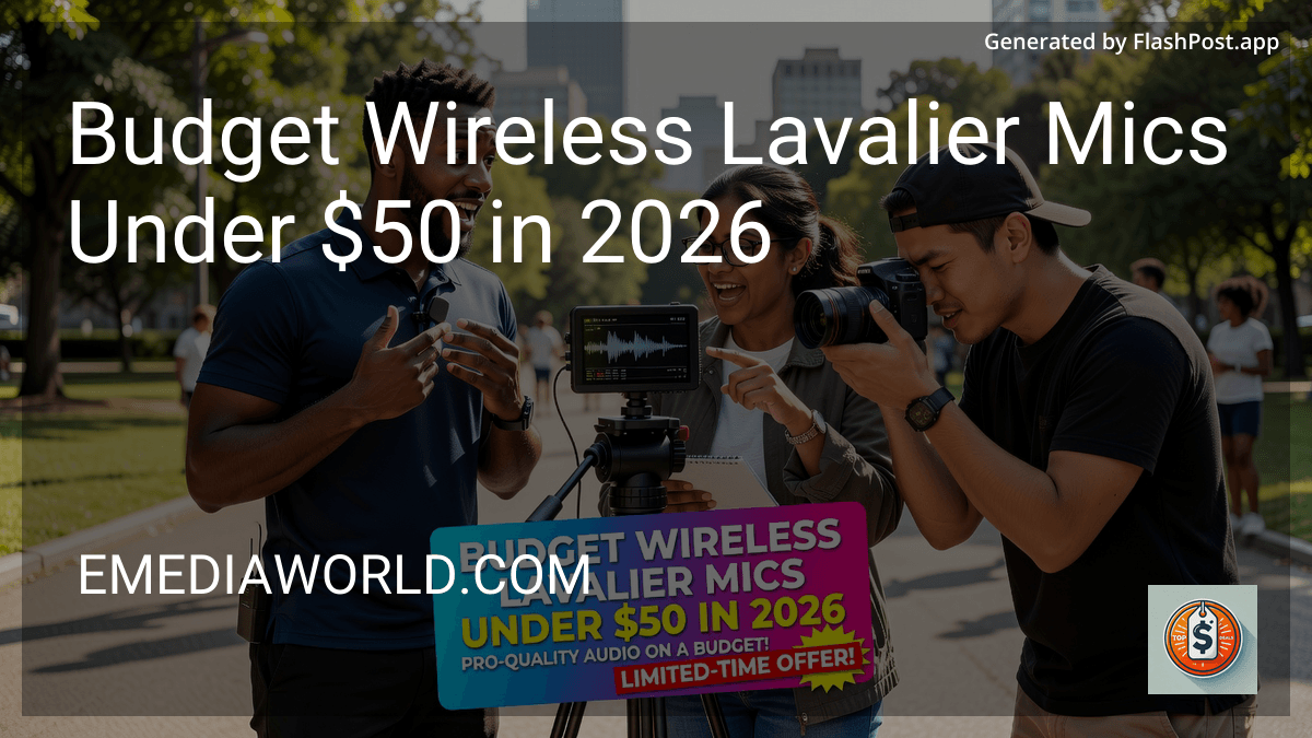 Budget Wireless Lavalier Mics Under $50 in 2026 preview
