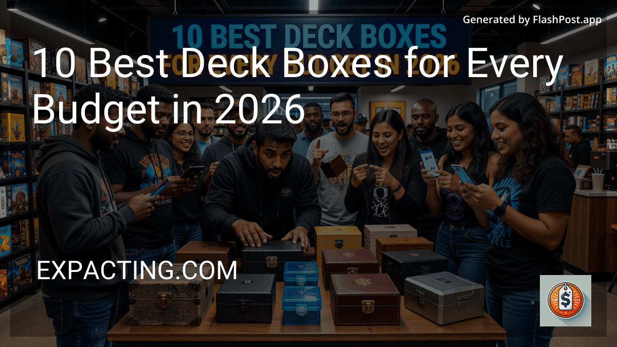 10 Best Deck Boxes for Every Budget in 2026 preview