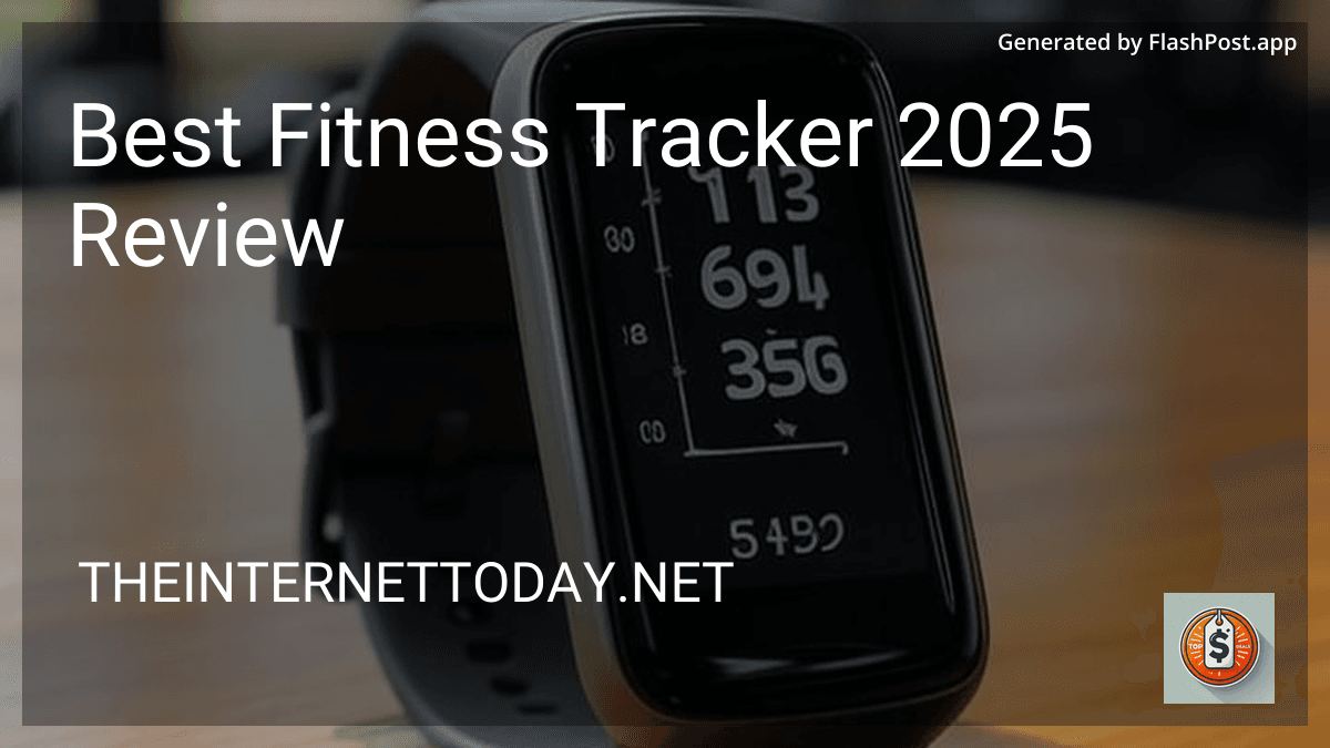 Best Fitness Tracker 2025 Review in 2025 image