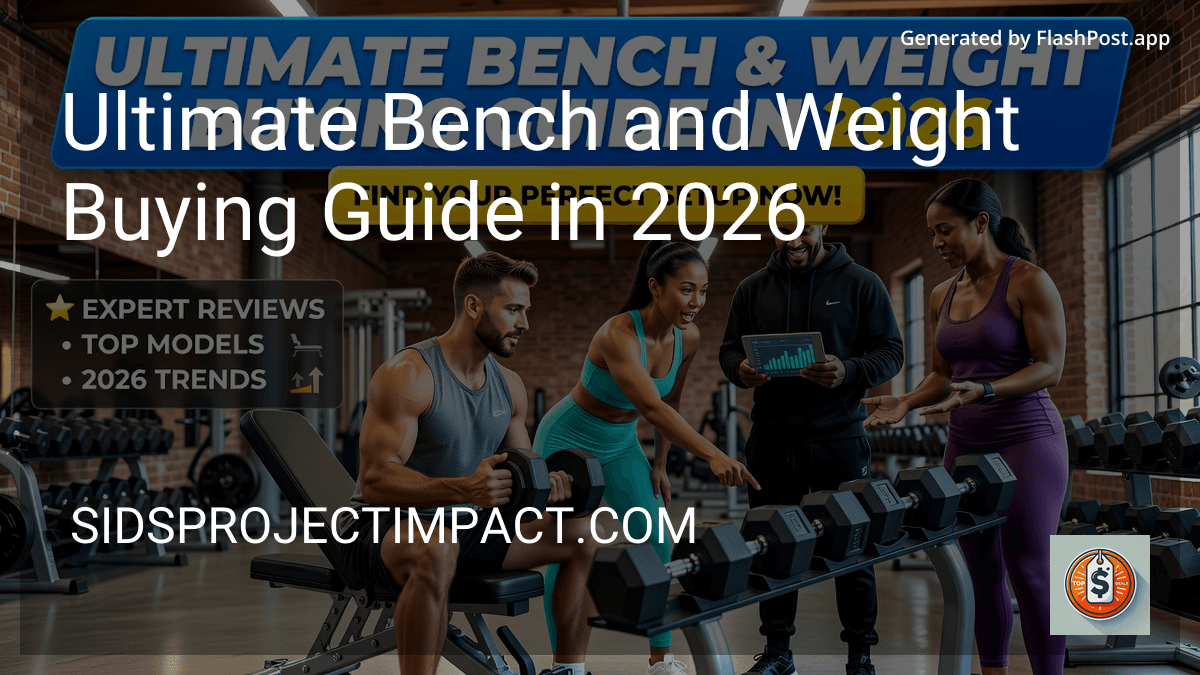 Ultimate Bench and Weight Buying Guide in 2026