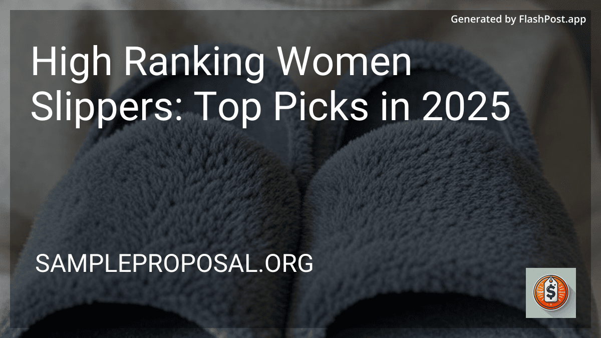 High Ranking Women Slippers: Top Picks in 2025 image
