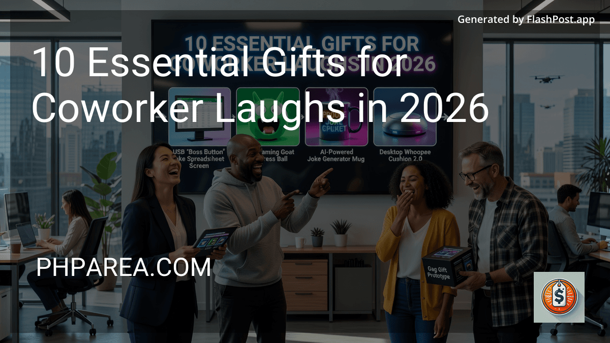 9 Essential Gifts for Coworker Laughs in 2026 image