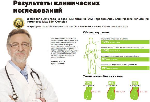 MaxiSlim Complex - натуральный комплекс для похудения preview