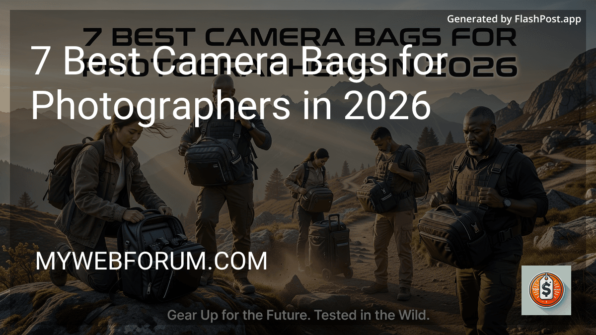 9 Best Camera Bags for Photographers in 2026 preview