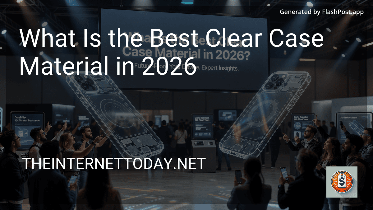What Is the Best Clear Case Material in 2026 preview