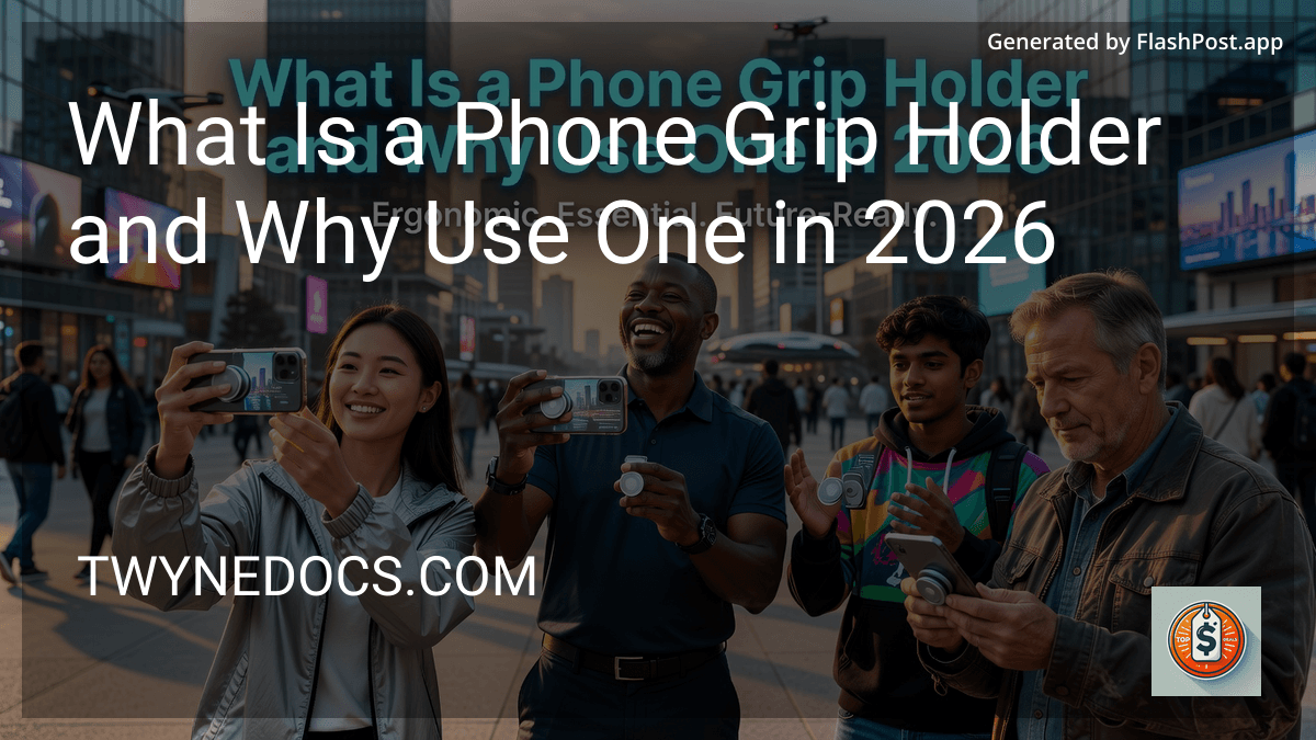 What Is a Phone Grip Holder and Why Use One in 2026 preview