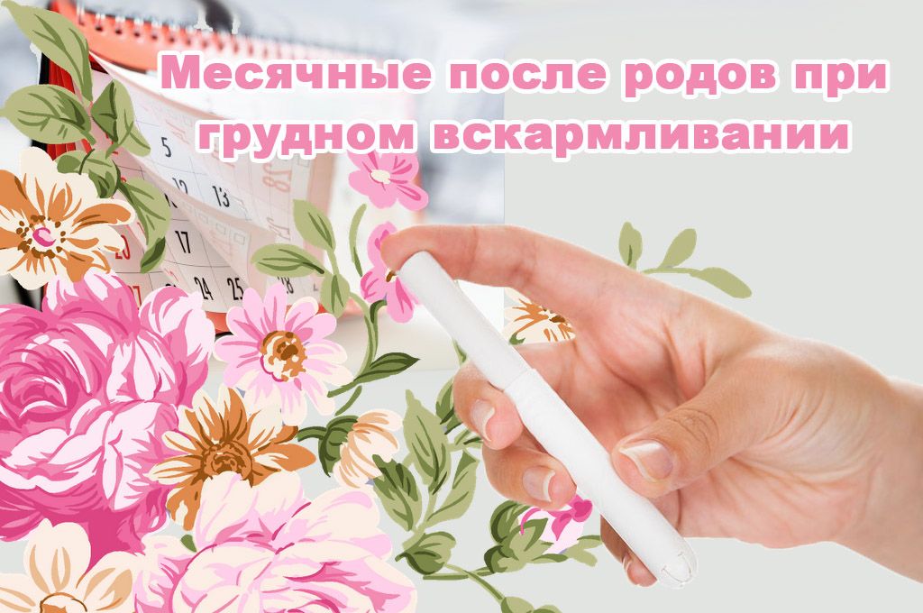 Месячные после родов при грудном вскармливании image