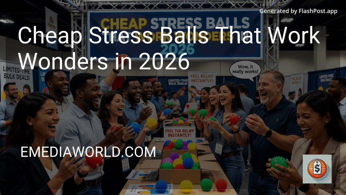 Cheap Stress Balls That Work Wonders in 2026 preview