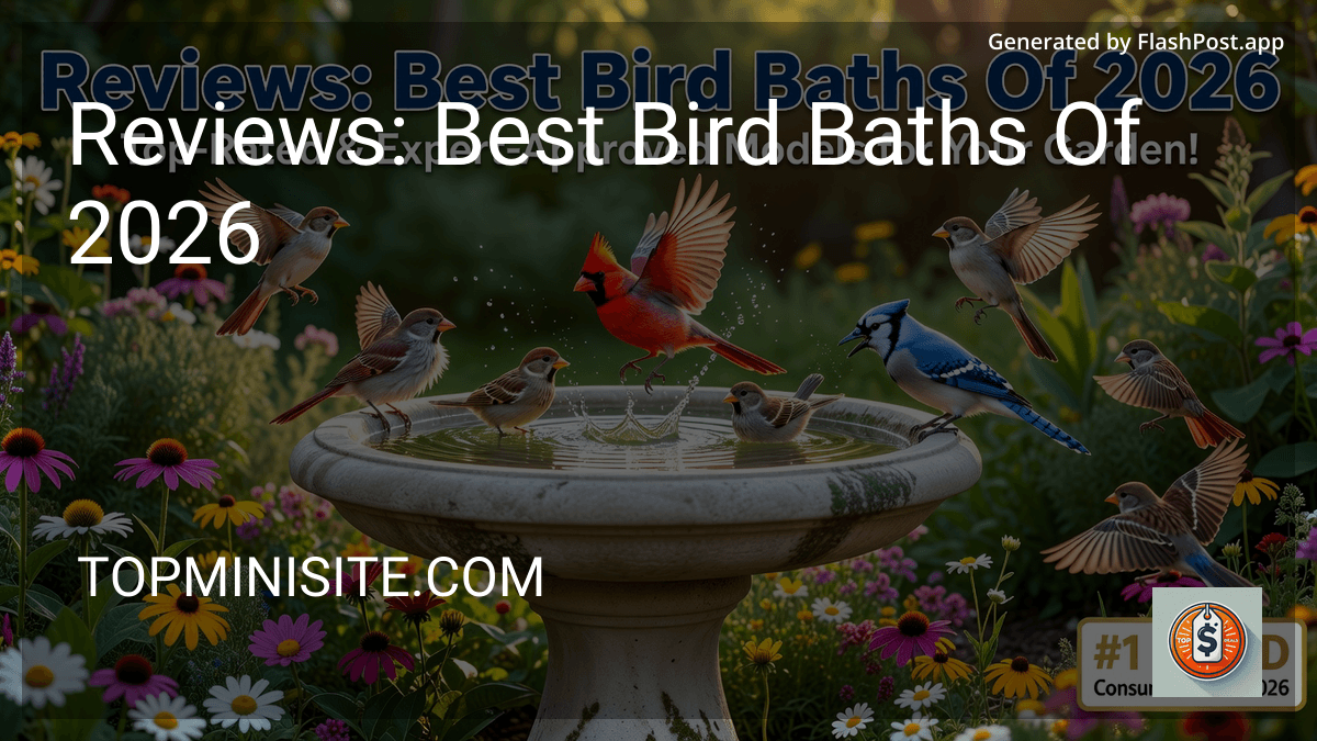 Reviews: Best Bird Baths Of 2026 in 2026 preview
