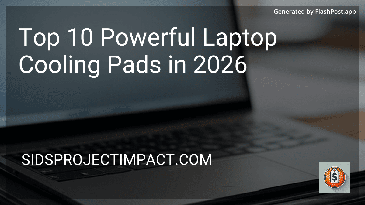 Top 10 Powerful Laptop Cooling Pads in 2026 preview