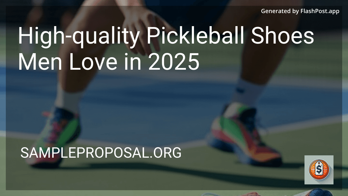 High-quality Pickleball Shoes Men Love in 2025 image