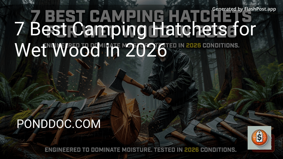 9 Best Camping Hatchets for Wet Wood in 2026