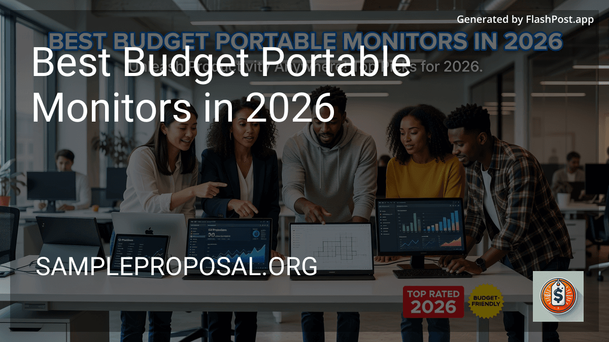 Best Budget Portable Monitors in 2026 image