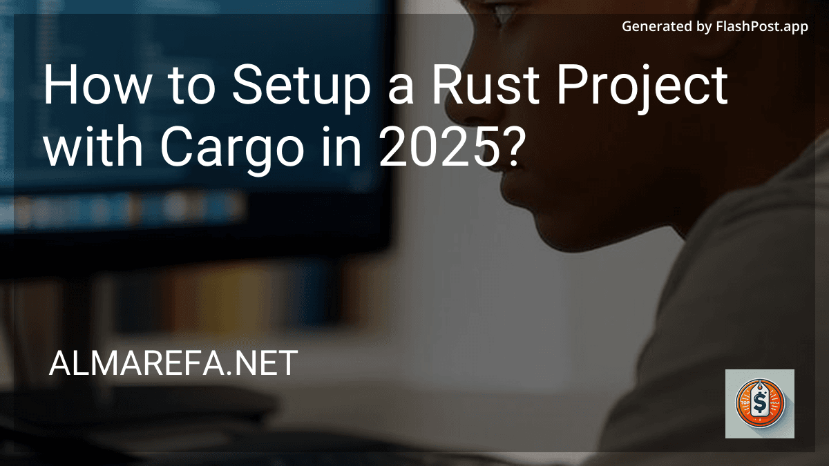How to Setup a Rust Project with Cargo in 2025? image