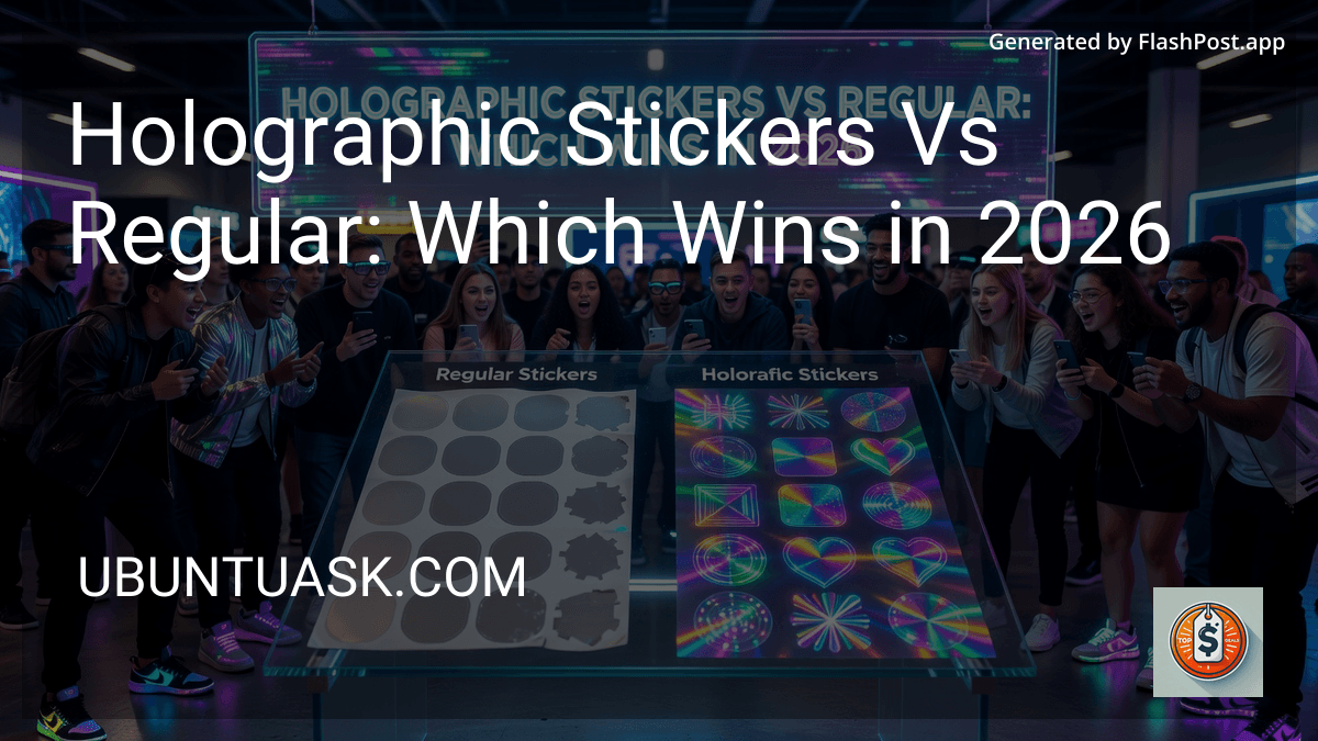 Holographic Stickers Vs Regular: Which Wins in 2026 preview