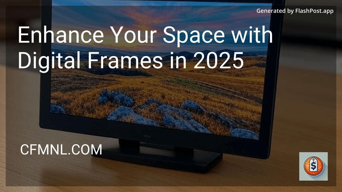 Enhance Your Space with Digital Frames in 2025 preview