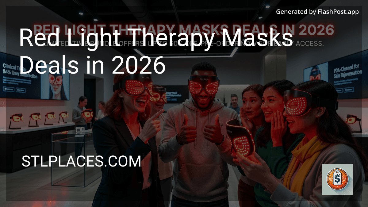 Red Light Therapy Masks Deals in 2026