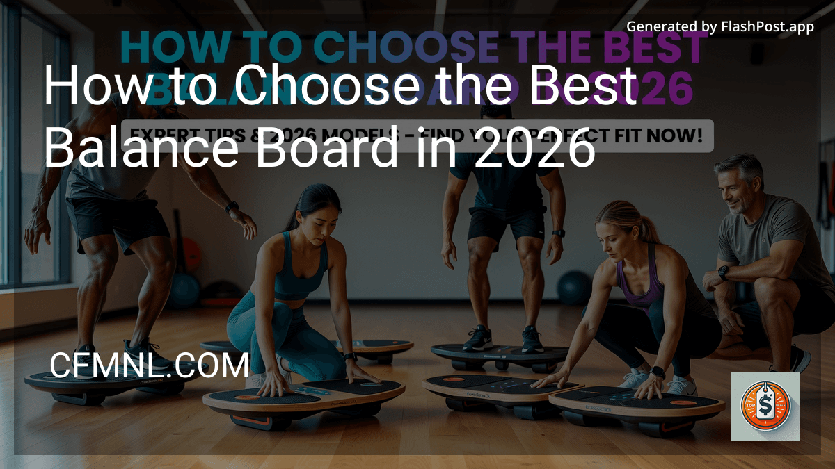 How to Choose the Best Balance Board in 2026 preview