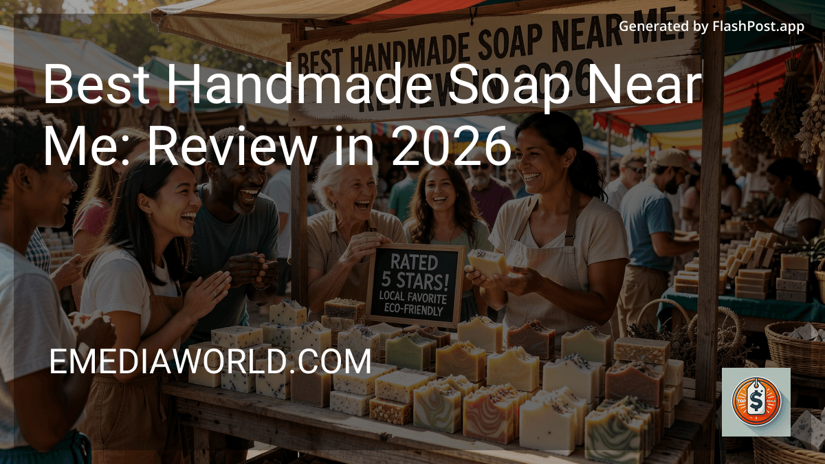 Best Handmade Soap Near Me: Review in 2026