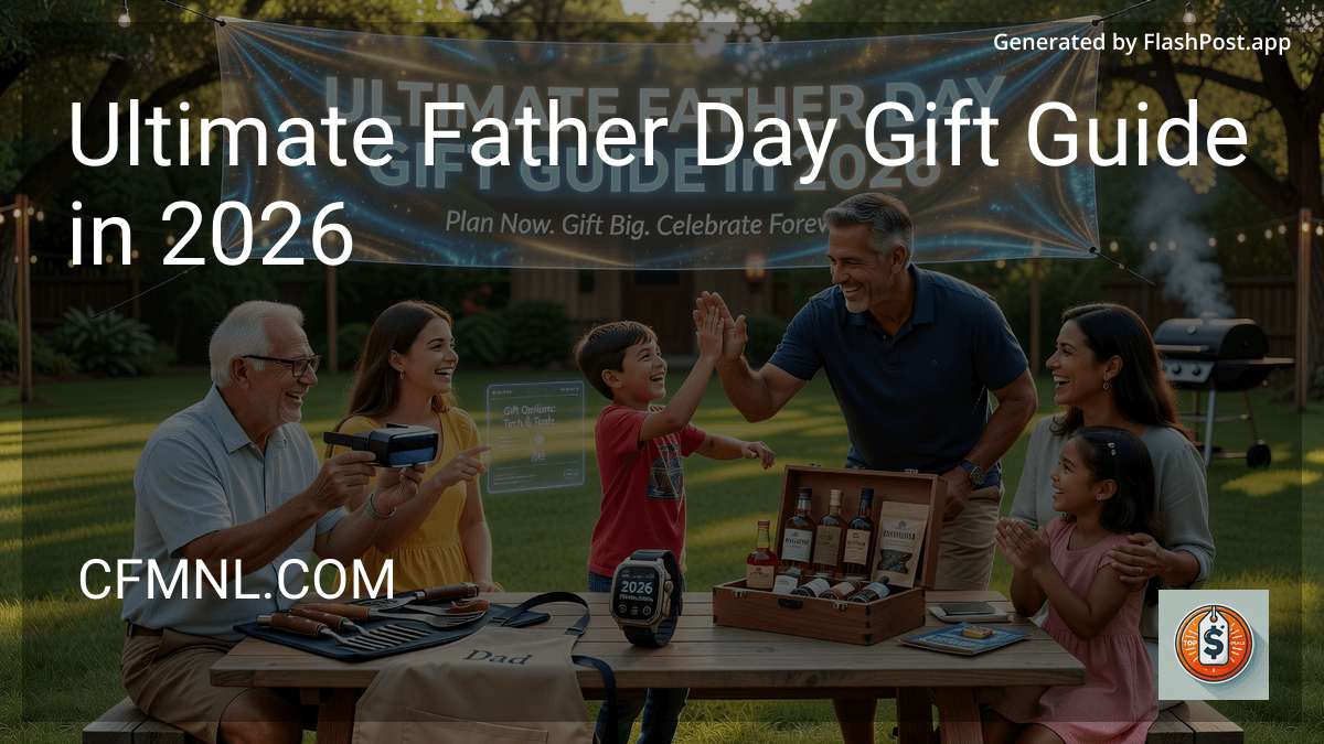 Ultimate Father Day Gift Guide in 2026 preview