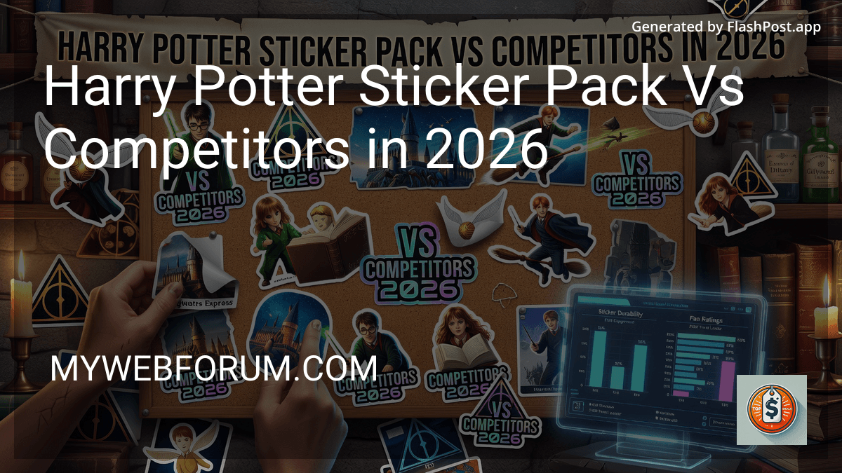 Harry Potter Sticker Pack Vs Competitors in 2026 image
