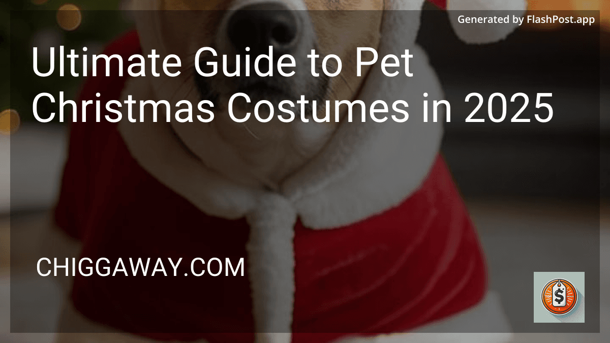 Ultimate Guide to Pet Christmas Costumes in 2025 preview