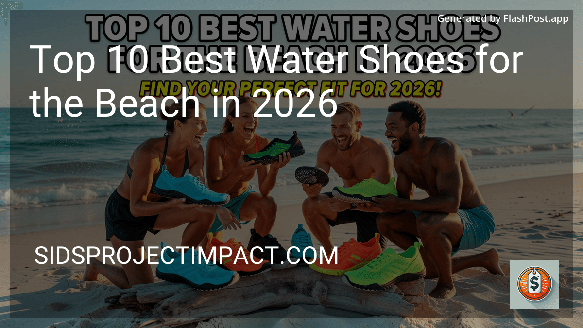 Top 10 Best Water Shoes for the Beach in 2026 image
