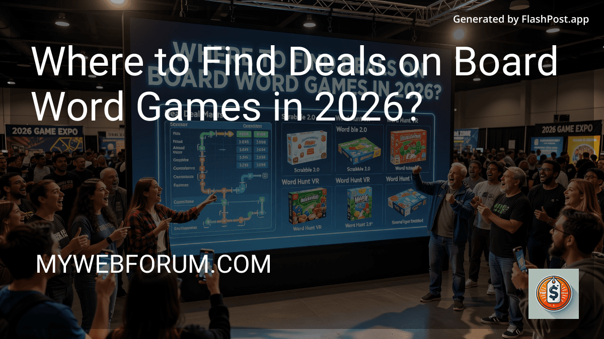 Where to Find Deals on Board Word Games in 2026? preview