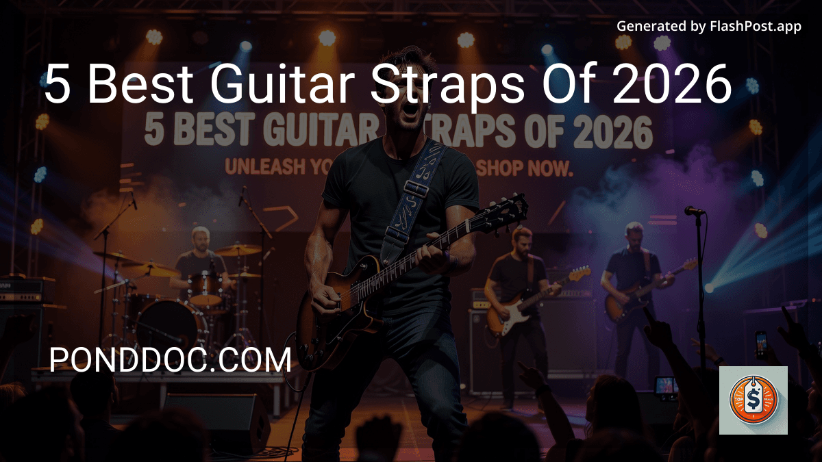 7 Best Guitar Straps Of 2026 in 2026 preview