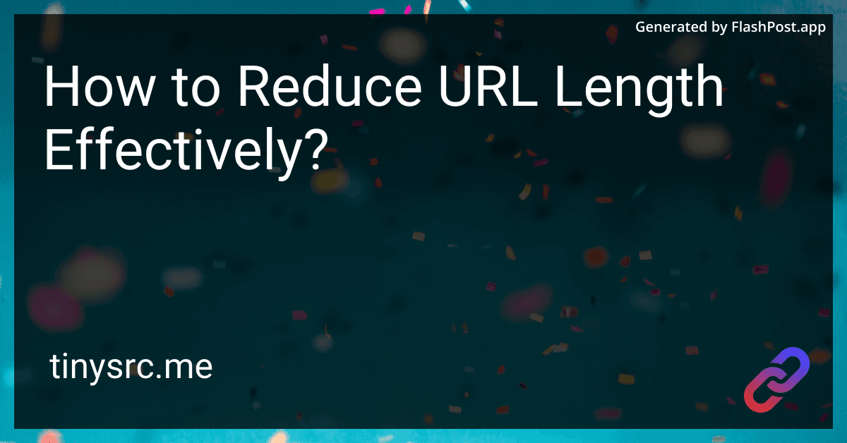 How to Reduce URL Length Effectively?