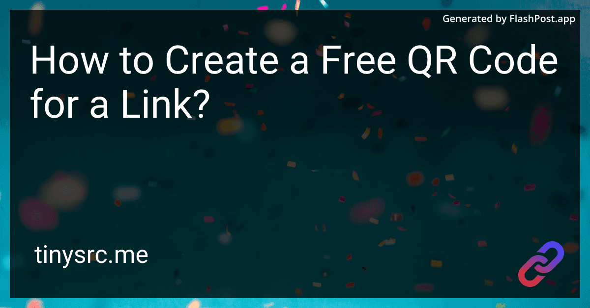 How to Create a Free QR Code for a Link?