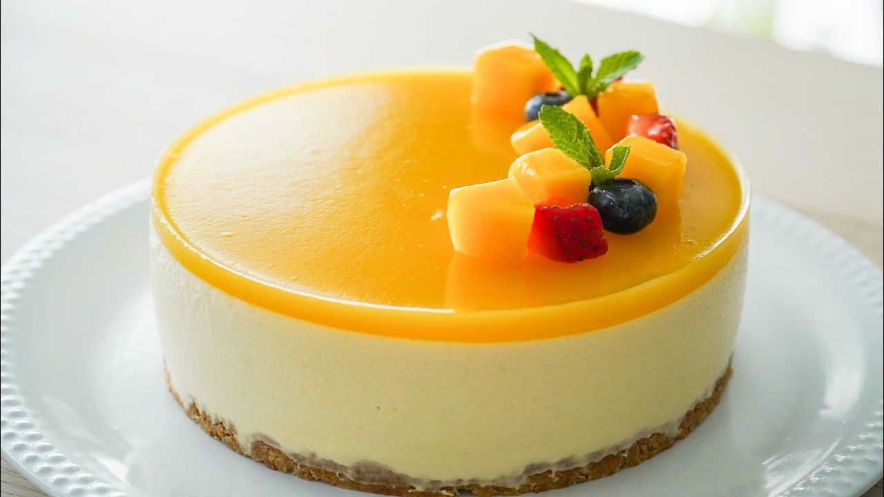 How to Make A Mango Cheesecake Topping? image