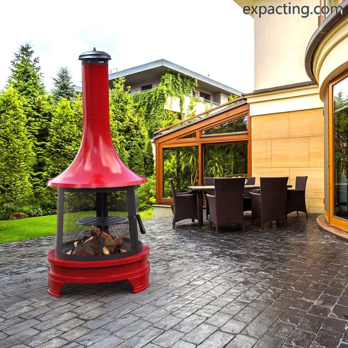How to Use Chiminea Outdoor Fireplace? image