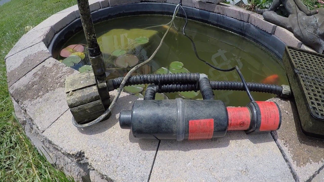 Installing an Ultraviolet Water Clarifier image