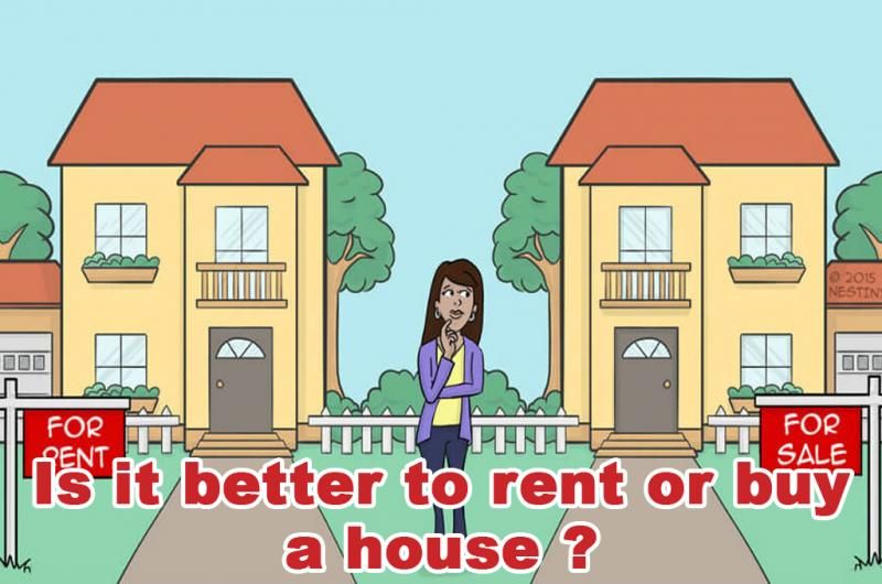 Is it better to rent or buy a house? image