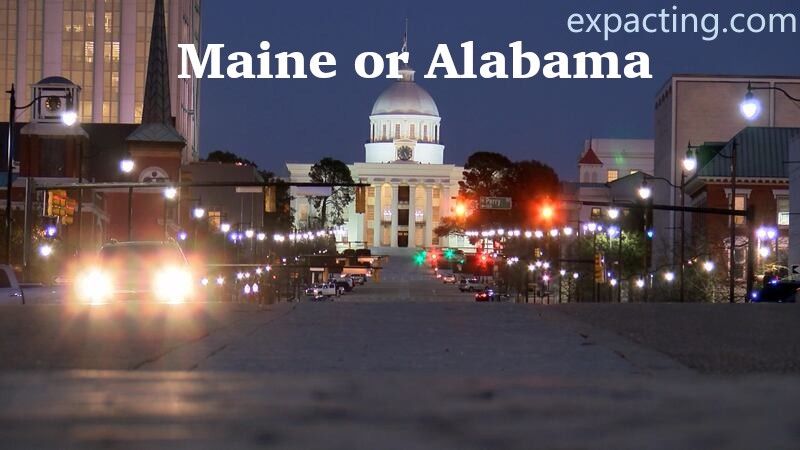 Which State Is Better to Live In Maine or Alabama? preview