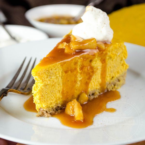 Pumpkin Apple Cheesecake image