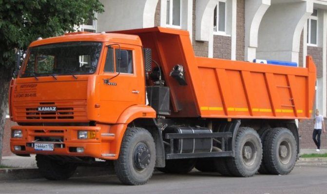 Самосвал КамАЗ 65205 image