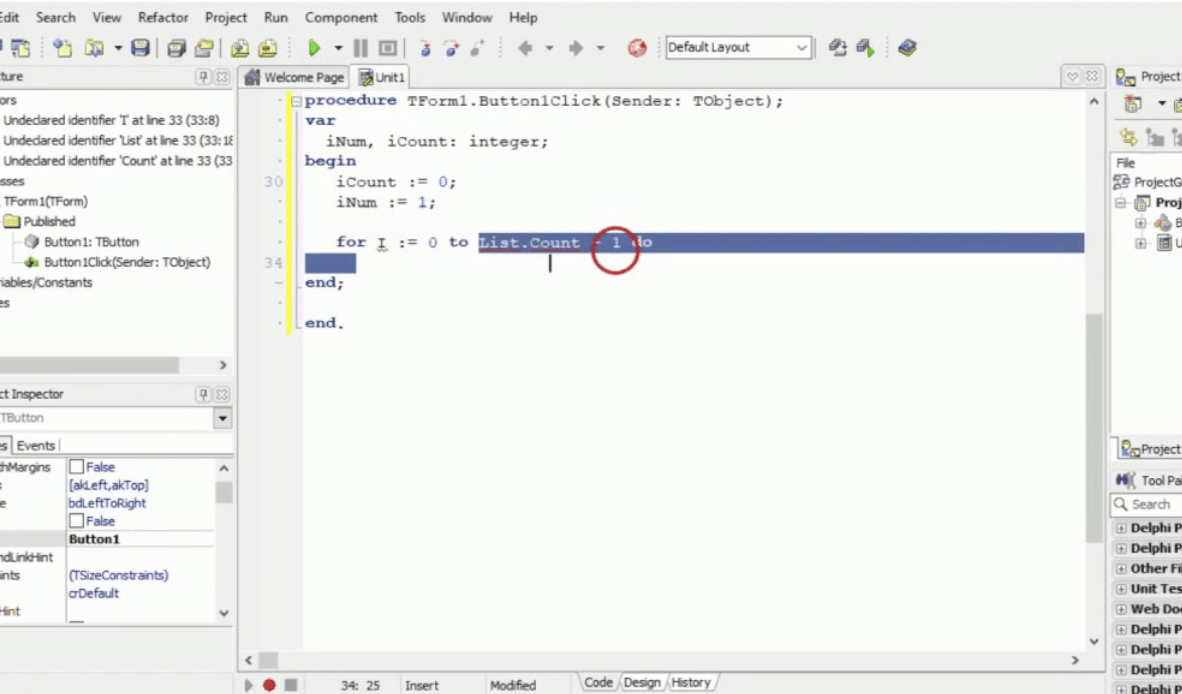 Что быстрее while или for на языке Delphi? preview