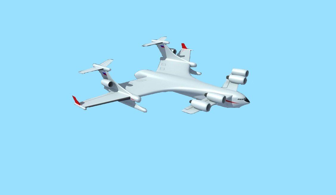 Сверхтяжелый самолет Бе-2500 image